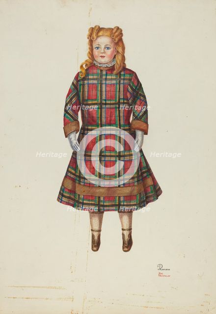 Doll - "Florence", c. 1941. Creators: Josephine C. Romano, Hal Blakeley.