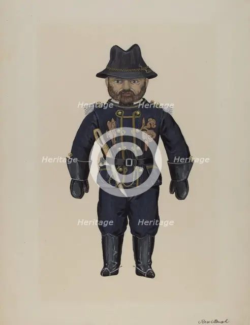 Doll--"General Grant", c. 1937. Creator: Rex F Bush.