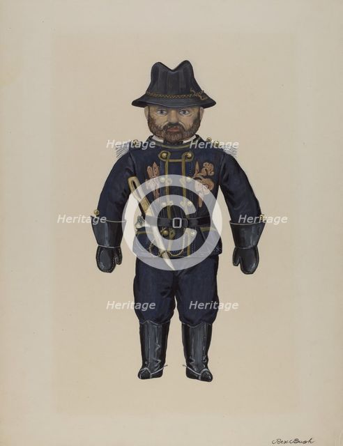 Doll--"General Grant", c. 1937. Creator: Rex F Bush.