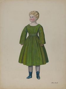 Doll - "Guenevere", c. 1938. Creator: Rex F Bush