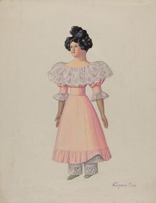 Doll - "Hepzabah", c. 1937. Creator: Eugene Croe
