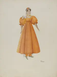 Doll - "Hepzibah", c. 1939. Creator: Josephine C. Romano