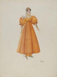 Doll - "Hepzibah", c. 1939. Creator: Josephine C. Romano