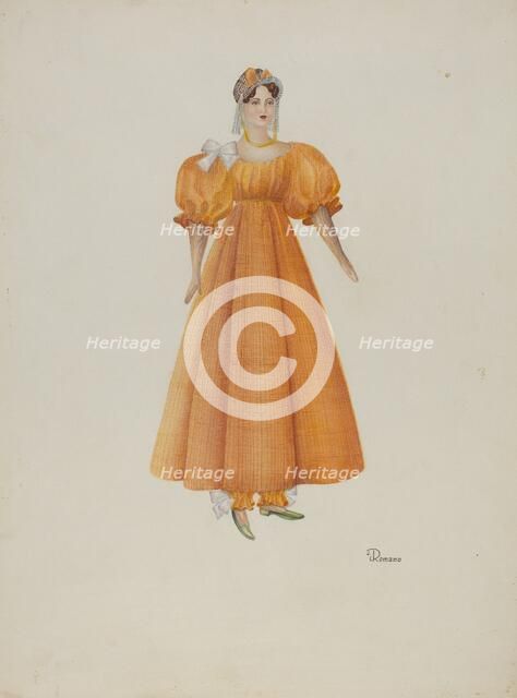 Doll - "Hepzibah", c. 1939. Creator: Josephine C. Romano.