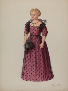 Doll - "Leta", c. 1938. Creator: Eugene Croe