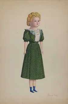 Doll - "Lily May", c. 1937. Creator: Eugene Croe