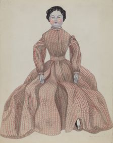 Doll - "Lulu", c. 1936. Creator: Mary E Humes
