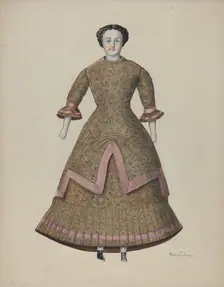 Doll - "Lydia", c. 1937. Creator: Anne Colman