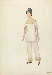 Doll: "Lydia Sherman", 1935/1942. Creator: Edith Towner