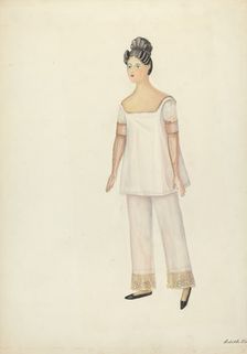 Doll: "Lydia Sherman", 1935/1942. Creator: Edith Towner