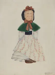 Doll: "Maggie Bentley", c. 1937. Creator: Edith Towner