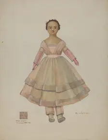 Doll - "Martha Ann", c. 1937. Creator: Anne Colman