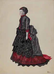 Doll - "Polly", c. 1937. Creator: William Bos