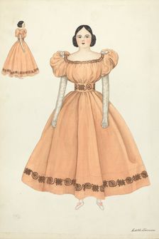 Doll: "Rachel", 1935/1942. Creator: Edith Towner