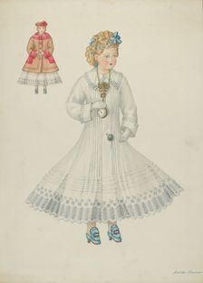 Doll - "Retta Hervey", c. 1937. Creator: Edith Towner