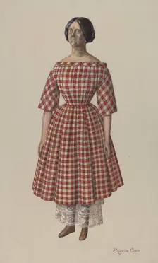 Doll: "Rose Anne", c. 1937. Creator: Eugene Croe