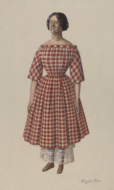Doll: "Rose Anne", c. 1937. Creator: Eugene Croe