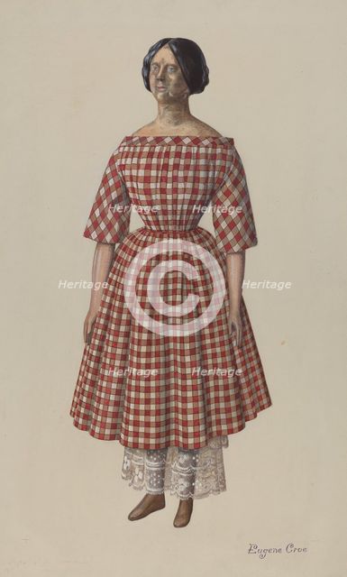 Doll: "Rose Anne", c. 1937. Creator: Eugene Croe.