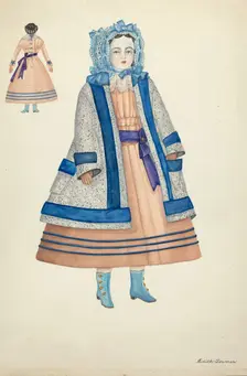 Doll: "Rose Bates", 1935/1942. Creator: Edith Towner