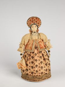 Doll, Russian, late 18th century. Creator: Unknown