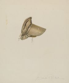 Doll's Bonnet, c. 1939. Creator: Cora Parker