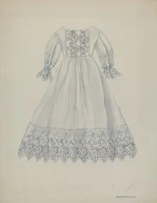 Doll's Dress, c. 1937. Creator: Edith Towner