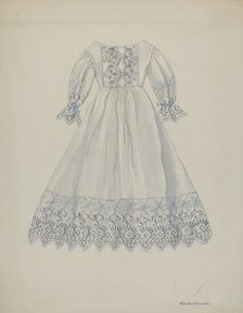 Doll's Dress, c. 1937. Creator: Edith Towner