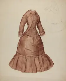 Doll's Dress, c. 1938. Creator: Lillian Causey