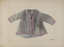 Doll's Jacket, c. 1936. Creator: Chris Makrenos