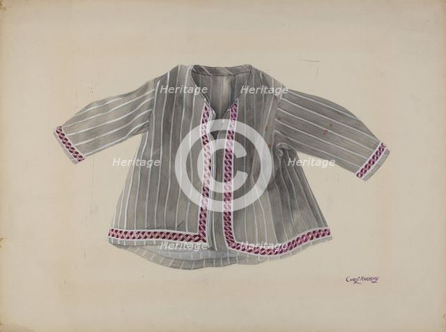 Doll's Jacket, c. 1936. Creator: Chris Makrenos.