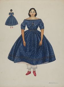 Doll - "Sarah", c. 1937. Creator: Edith Towner