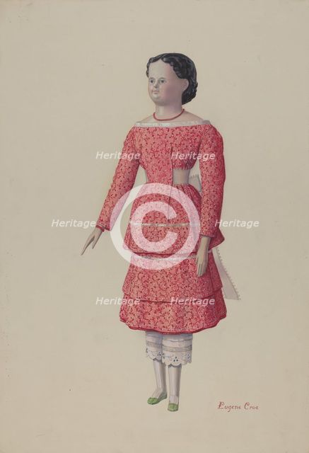 Doll - "Symphronia", c. 1937. Creator: Eugene Croe.