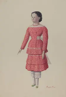 Doll - "Symphronia", c. 1937. Creator: Eugene Croe