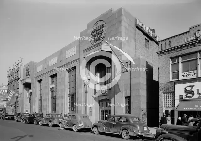 Dollar Savings Bank, Grand Concourse, Bronx, New York, 1946. Creator: Gottscho-Schleisner, Inc.