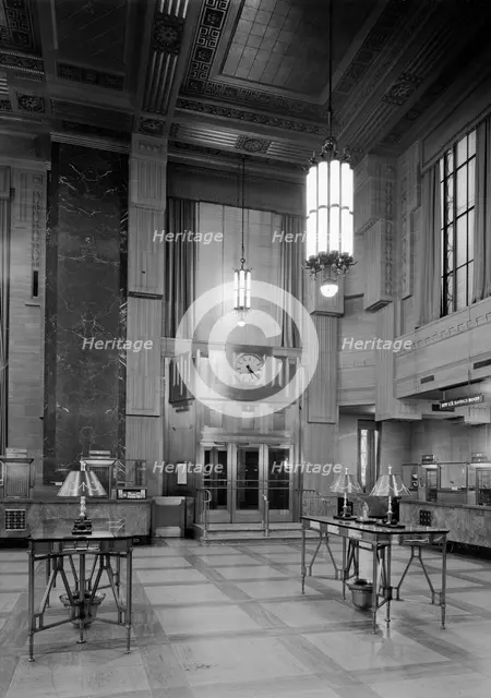 Dollar Savings Bank, Grand Concourse, New York, 1946. Creator: Gottscho-Schleisner, Inc.