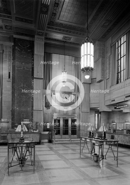Dollar Savings Bank, Grand Concourse, New York, 1946. Creator: Gottscho-Schleisner, Inc.