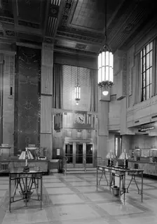 Dollar Savings Bank, Grand Concourse, New York, 1946. Creator: Gottscho-Schleisner, Inc