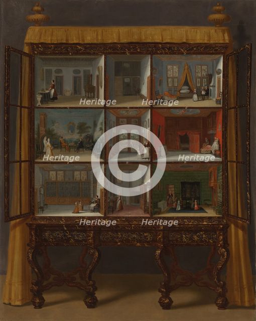 Dolls’ House of Petronella Oortman, c.1710. Creator: Jacob Appel.