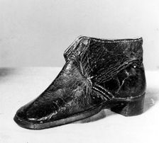 Doll's Shoe, England, 1870. Creator: Unknown