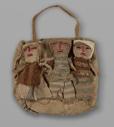 Dolls, Peru, 1950/84, with textile fragments from A.D. 1000/1476. Creator: Unknown