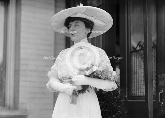 Dolly Madison Breakfast - Mrs. O.W. Underwood, 1912. Creator: Harris & Ewing.