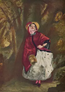 Dolly Varden 1842, (c1950). Creator: William Powell Frith