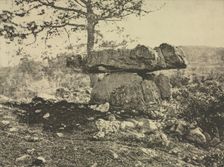 Dolmen, Cap del Puetch, Ariège, France, c. 1865-1869. Creator: Arthur A. Taylor (French, 1873)