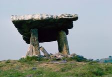 Dolmen, the Burren, County Clare, Ireland. Creator: Tony Evans