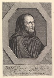 Dom Gregoire Tarrisse, superieur general de la Congregation de Saint-Maur. Creator: Jean Morin