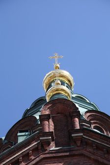 Dome, Uspenski Cathedral, Helsinki, Finland, 2011. Creator: Sheldon Marshall