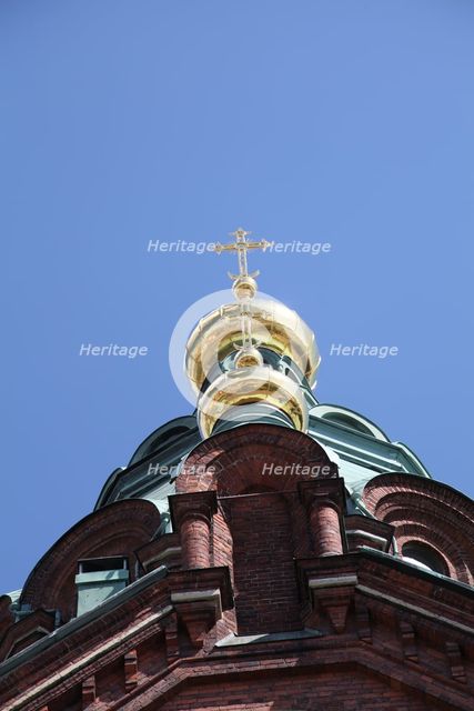 Dome, Uspenski Cathedral, Helsinki, Finland, 2011. Creator: Sheldon Marshall.