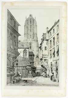 Dome Francfort, 1833. Creator: Samuel Prout