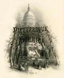 Dome of the Capitol 1874. Creator: Edward Paxman Brandard