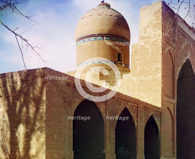 Dome of the Namazga mosque, Samarkand, between 1905 and 1915. Creator: Sergey Mikhaylovich Prokudin-Gorsky.